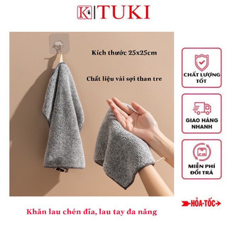 COMBO 5 khăn lau đa năng siêu thấm nước 25*25cm