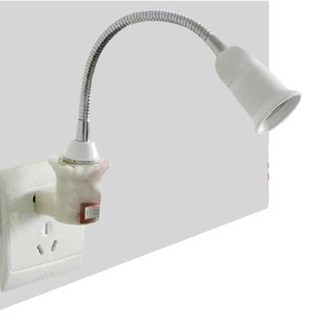 Đui đèn nối dài dây uốn E27 loại 20cm -30cm