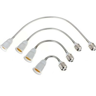 Đui đèn nối dài dây uốn E27 loại 20cm -30cm