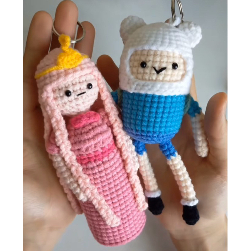 Móc khoá cặp bubblegum & finn