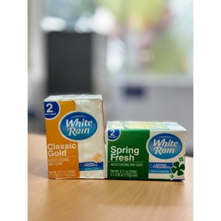 LỐC 2 CỤC - Xà bông White Rain loại 115g/4oz/cục (2 Loại mùi hương)