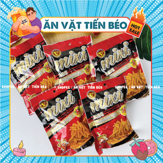  COMBO 5 GÓI  Bim MIXI Tăm Phô Mai Kim Việt Phát Snack Que Tăm Cay Đồ ăn vặt 