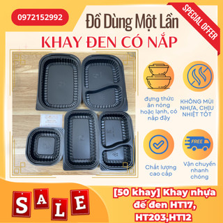 Khay nhựa đế đen ht17, ht203,ht12 , do dung mot lan