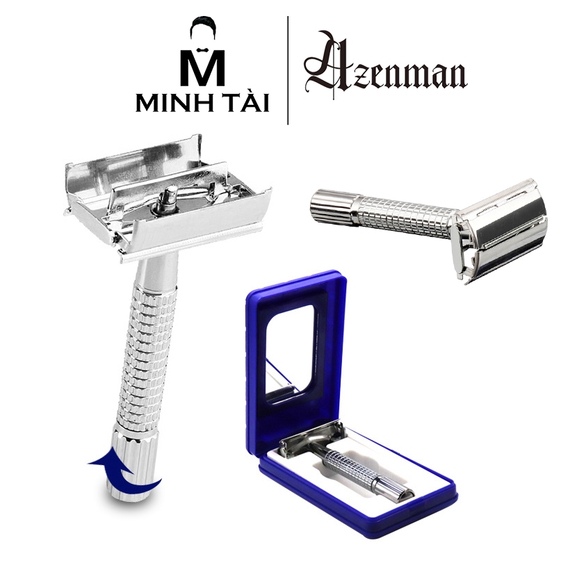 Dao cạo râu lưỡi lam 2 cạnh cổ điển , Dao cạo râu Inox 997