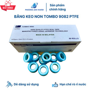 Băng keo lụa - băng tan - cao su non tombo 9082 ptfe quấn ống nước