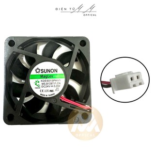 Quạt tản nhiệt hiệu sunon đài loan 6x6x1.5cm 12v dc