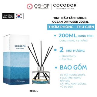 [Bao bì mới] Tinh dầu tán hương phiên bản đại dương Cocodor Ocean Diffuser 200ml _Mỹ phẩm Hàn Quốc chính hãng