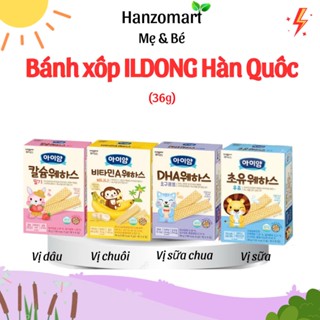 Bánh Ăn Dặm cho bé xốp ildong Hàn Quốc cho bé 7m+