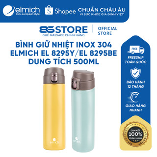 Bình giữ nhiệt inox 304 elmich el 8295be / el 8295y dung tích 500ml