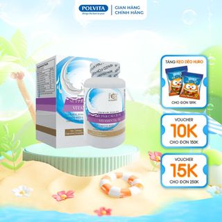 Viên uống xương khớp Super Calcium Vitamin D3 + K2 NCB bổ sung canxi, hỗ trợ sụn khớp khỏe mạnh 120 viên