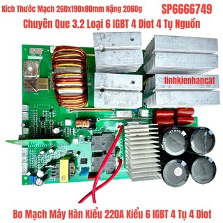 Mạch Máy Hàn 200A 180A 160A 150A 140A Dòng Hàn Thực Tế