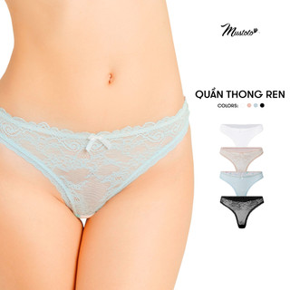 Quần Lót Nữ Mustoto Thong Ren Lọt Khe Lưng Thấp Foxglove (MQ05)