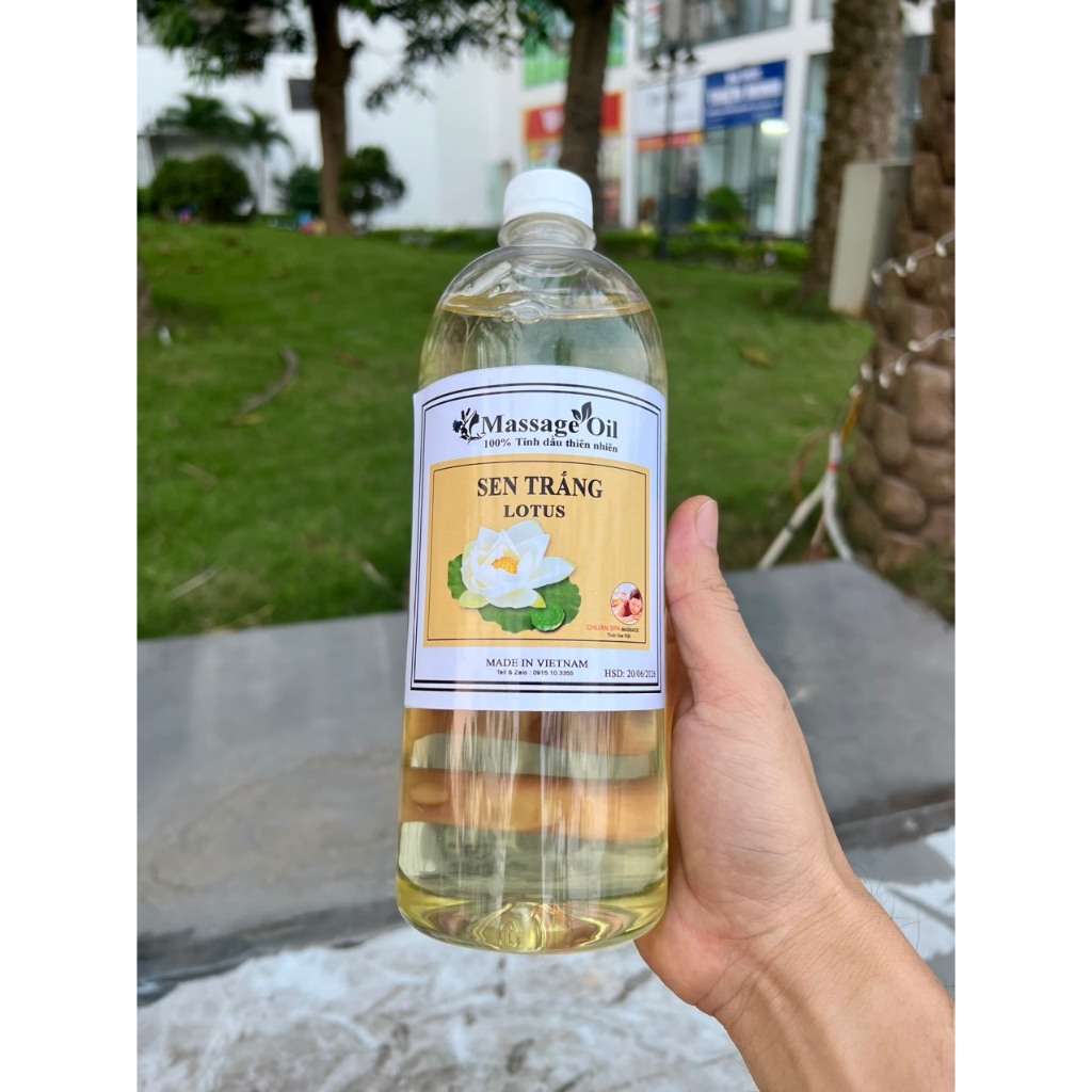Dầu Dừa massage body 1 lít - 500ml , Không mùi, hương gừng, hoa hồng, nhài, lavender.....