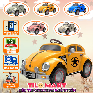 Xe ô tô điện trẻ em, xe oto điện cho bé TILO KIDS TLK-6888 có điều khiển từ xa, kết nối bluetooth
