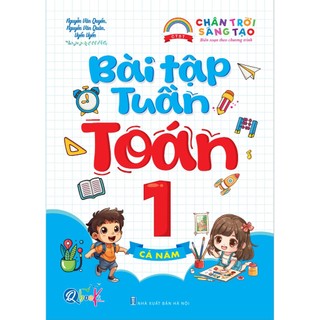 Sách - bài tập tuần toán lớp 1 - cả năm - chân trời sáng tạo