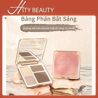 Bảng Phấn Bắt Sáng Và Tạo Khối JudyDoll Highlighter Contour Palette 9g - Hitty Beauty