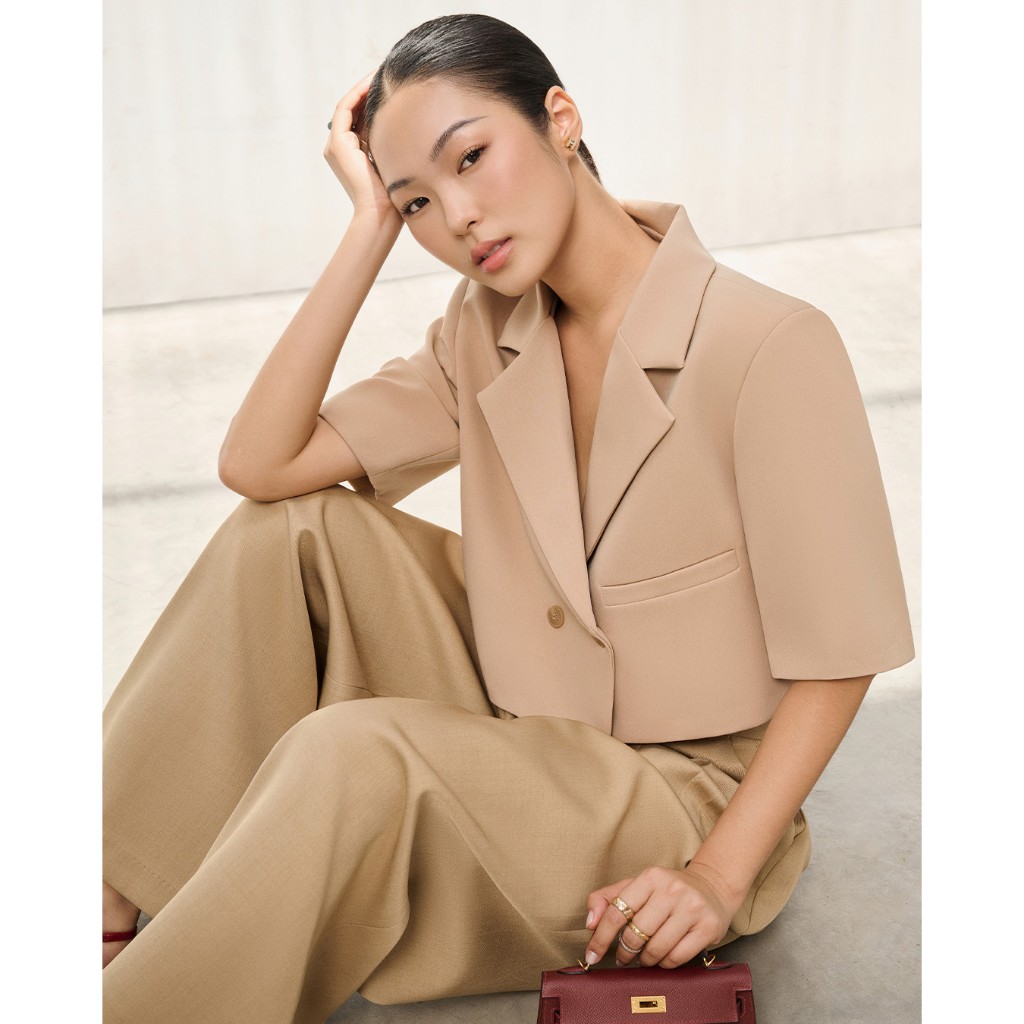 Áo blazer tay ngắn BASIC DARA BLAZER
