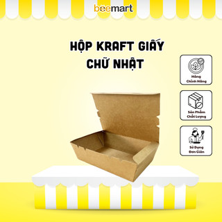 Hộp giấy chữ nhật kraft hàng loại 1