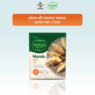 [HCM] Bánh xếp Mandu Hàn Quốc Bibigo - nhân Thịt 175g