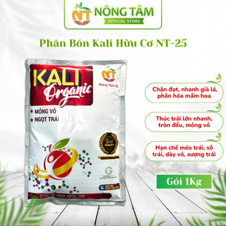 Phân bón kali hữu cơ 💥 hàng chính hãng 💥 phân bón chặn đọt lớn trái mỏng vỏ ngọt nước gói 1 kg