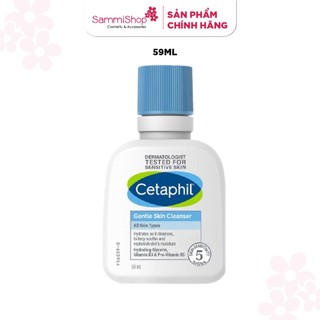 01 qt cetaphil sữa rửa mặt gentle skin cleanser 59ml