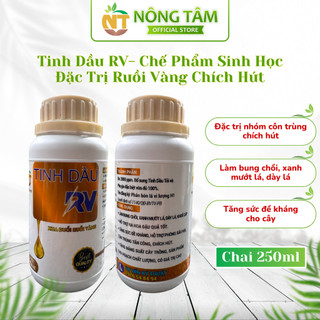 Sản Phẩm Đặc T.rị Côn Trùng 💥 HÀNG CHÍNH HÃNG 💥 Tinh Dầu RV Xua Đuổi Ruồi Vàng, Bọ Xít, Rầy Xanh Trên Cây Trồng