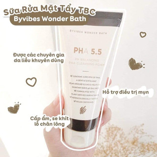 [CHÍNH HÃNG/ CTY ] Sữa Rửa Mặt Byvibes Wonder Bath PHA 5.5 130ml