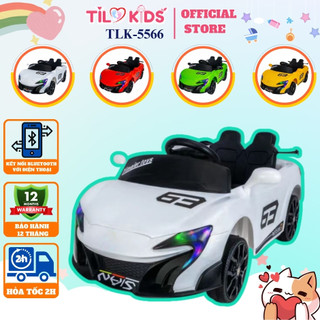  Xe ô tô điện cho bé TILO KIDS TLK-5566 có điều khiển từ xa kết nối bluetooth 