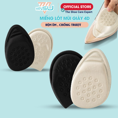 Miếng Lót Mũi Giày Cao Gót, Thể Thao Nữ Eva MINSU M5531 Đệm Êm, Thấm Hút Mồ Hôi, Chống Đau Ngón Chân, Giảm Bị Rộng