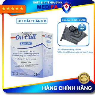Kim chích máu tiểu đường Acon dùng cho các dòng máy On Call (100 kim/hộp)