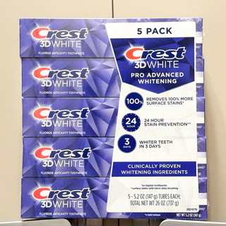 (MẪU MỚI 2024 + BILL)KEM ĐÁNH RĂNG CREST 3D WHITE 147GR DATE 12/2026