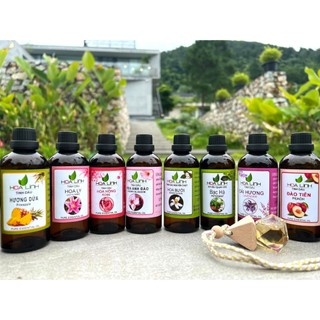 Tinh dầu SẢ CHANH,QUẾ, BẠC HÀ .... nguyên chất thơm phòng, thư giãn  : 50ml-100ml (Tặng vỏ lọ treo xe)