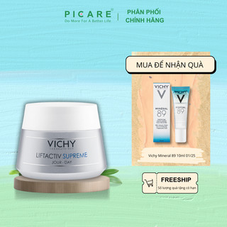Kem dưỡng ngăn ngừa lão hóa da ban ngày Vichy Liftactiv Supreme 50ml