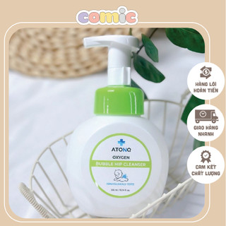 Bọt Rửa Mông Và Vệ Sinh Vùng Kín Hữu Cơ, an toàn mềm dịu, kháng khuẩn cho bé, khử mùi ATONO2
