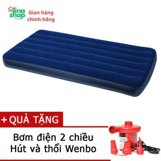 Đệm hơi cá nhân bằng cao su phủ nhung 1m - 68757