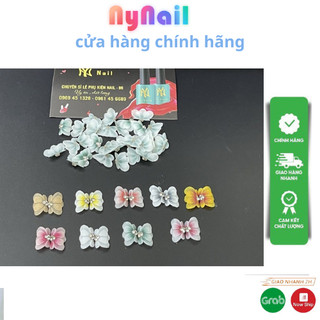 Hoa bột Nail” sét 10 bông nữa cánh bướm”