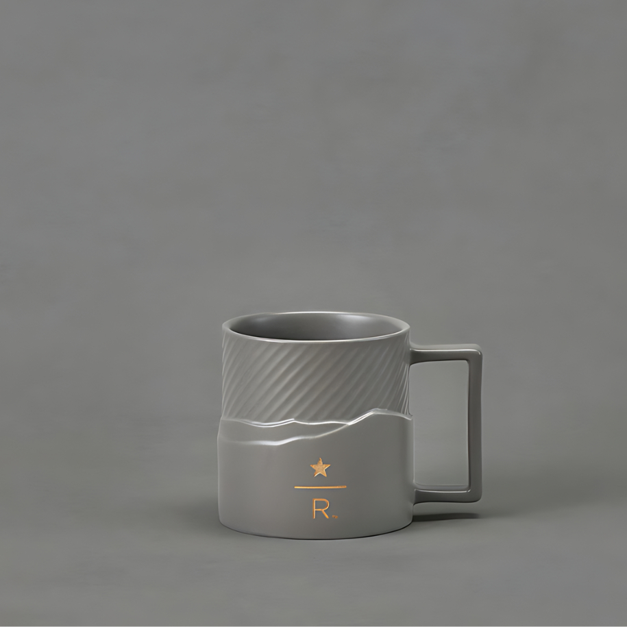 Cốc Starbucks Reserve 14Oz (414ml) AERIAL FARM GRY REV