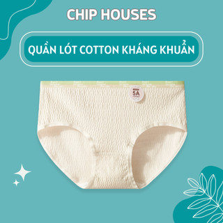 Quần Lót Nữ Cotton Cao Cấp Dễ Thương Kháng Khuẩn 5A Thoáng Khí Thoải Mái Không Lộ Viền AN 8817