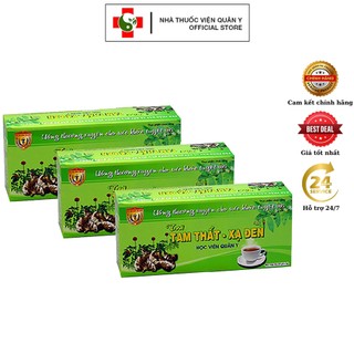 3 hộp Trà tam thất xạ đen học viện quân y