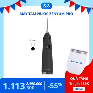 Lê dương bảo lâm x zenyum _ máy tăm nước zenyum pro - màu đen/trắng