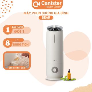 Máy phun sương tạo ẩm khuếch tán tinh dầu Bear phun liên tục cả ngày không cần thay nước