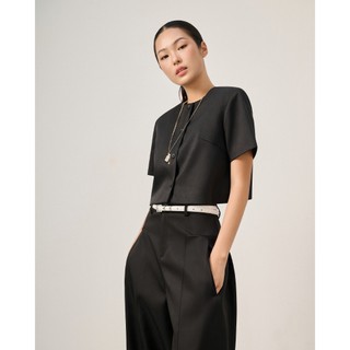 Áo blazer tay ngắn BASIC NUR SHIRT