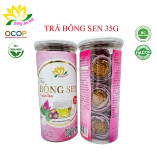 Trà bông sen hũ 35g - cty hương sen việt