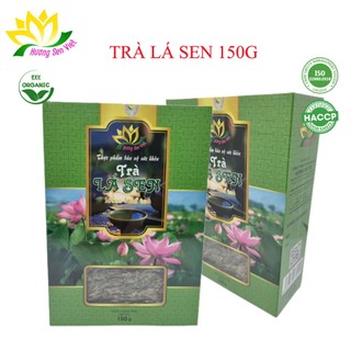Trà lá sen hộp 150g - cty hương sen việt