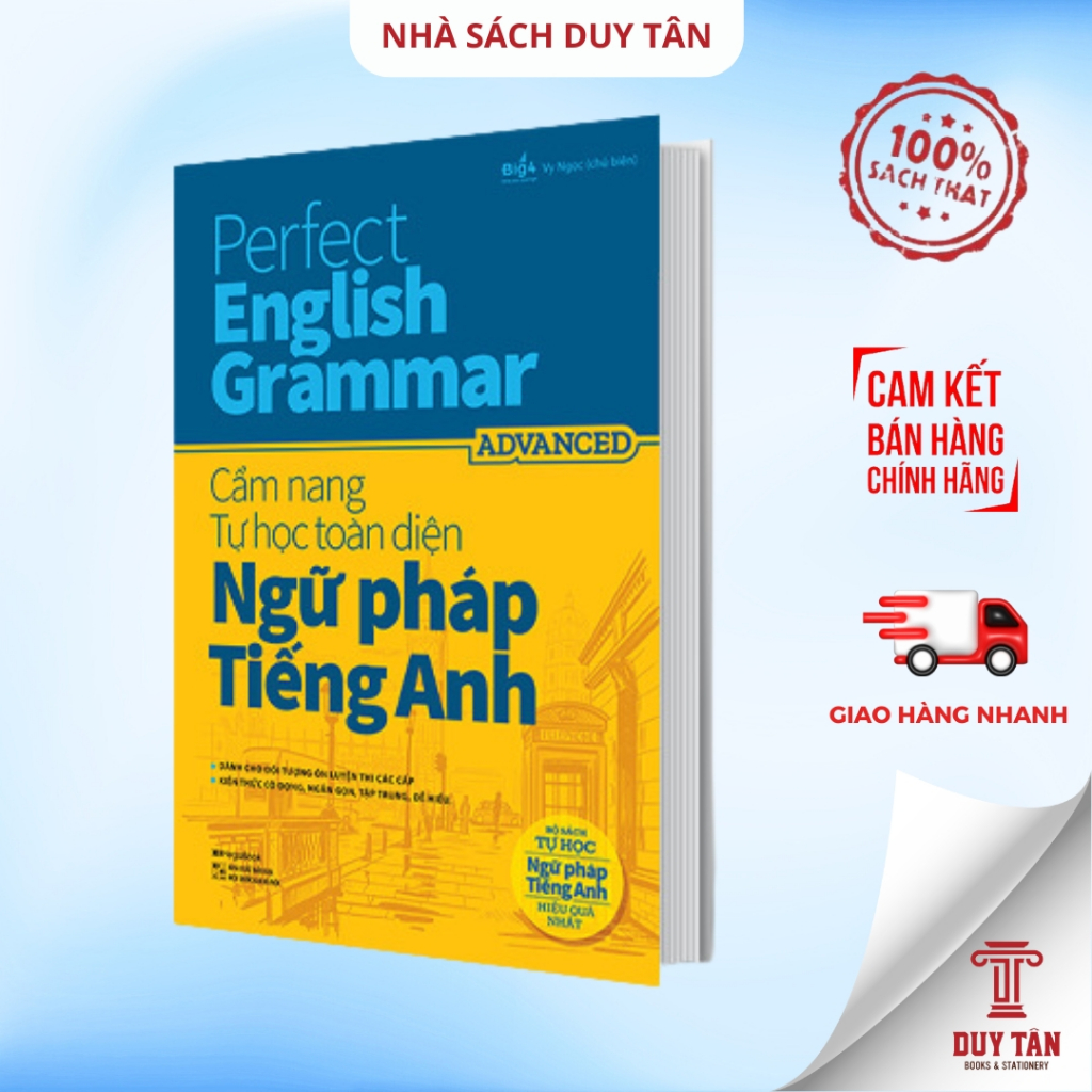 Sách - Perfect English Grammar – Cẩm nang tự học toàn diện Ngữ pháp tiếng Anh - Megabook