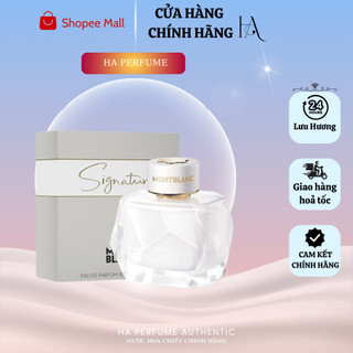  Nước Hoa Nữ Montblanc Signature EDP For Women 90ml - Hương Thơm Trong Trẻo Nữ Tính Và Quyến Rũ - Full Box