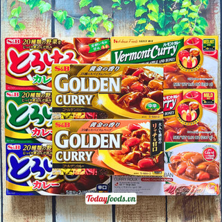 Viên cà ri nhật java curry | golden curry vị cay vừa / mặn ngọt