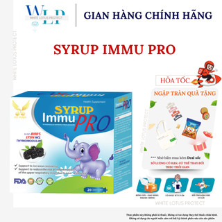 Syrup immu pro siro hỗ trợ tăng sức đề kháng
