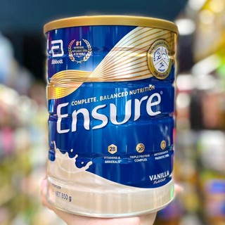 Sữa bột ensure úc hương vanilla hộp 850g mẫu mới date xa
