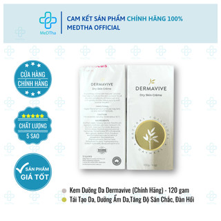 Kem dưỡng da Dermavive - Dưỡng ẩm da, tái tạo da, se khít lỗ chân lông, lão hóa da [Chính hãng]